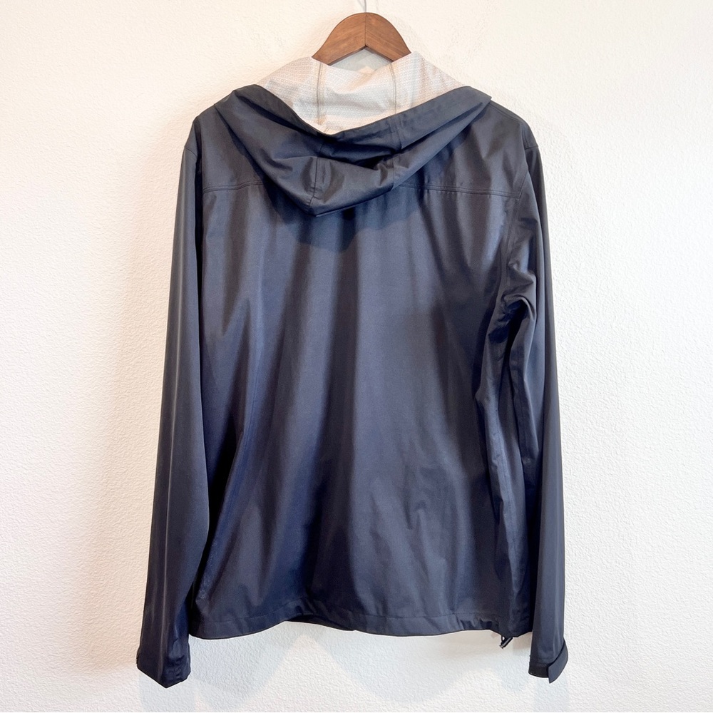 Coalatree Barrage Technical Shell Jacket M Black Waterproof Hooded Eco Outdoor - Picture 8 of 10